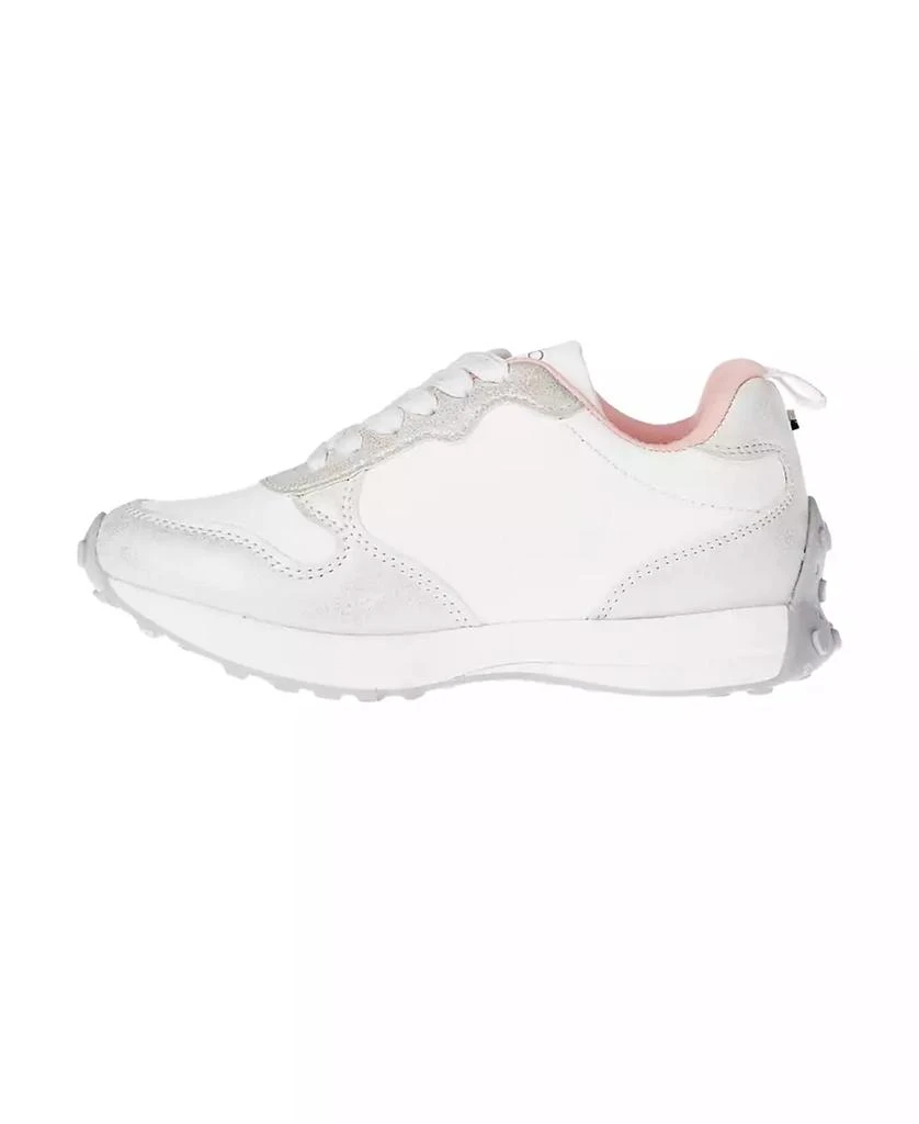 Bebe Little and Big Girls Emboss Scripts Jogger Sneaker 3