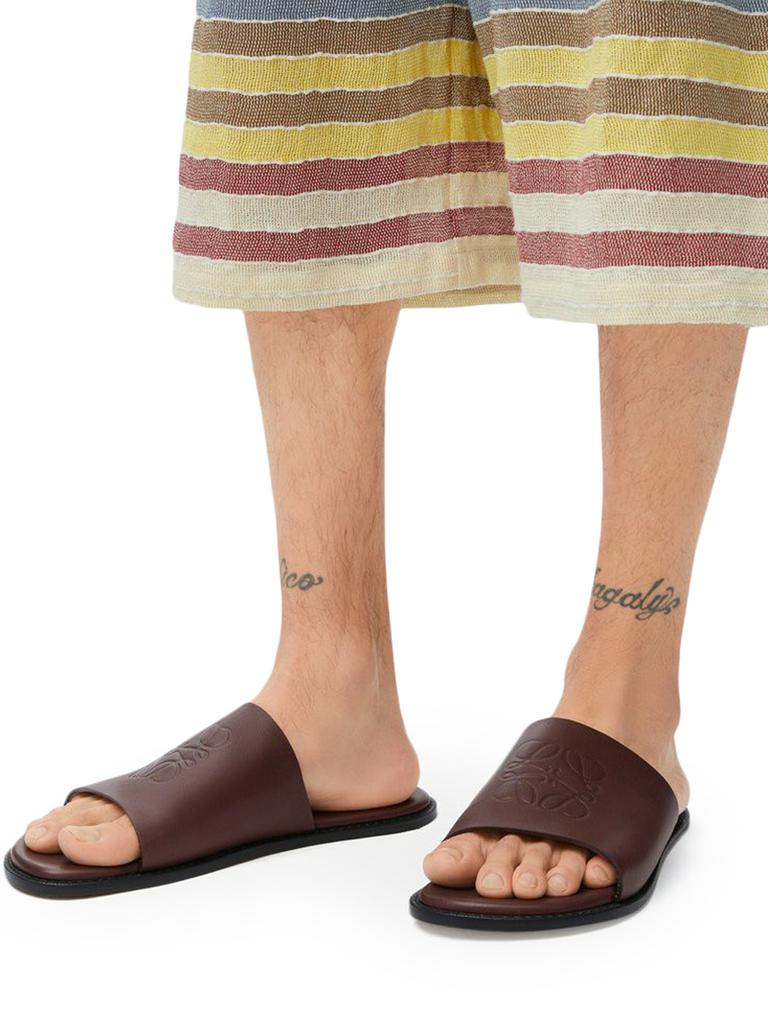 Loewe SLIDE ANAGRAM FLEX IN SOFT CALFSKIN