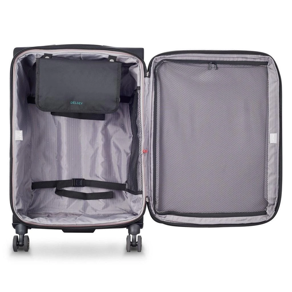 预计3周后发货 Delsey Paris Valise Soute Extensible - Helium Dlx - L (71cm) - Noir 3