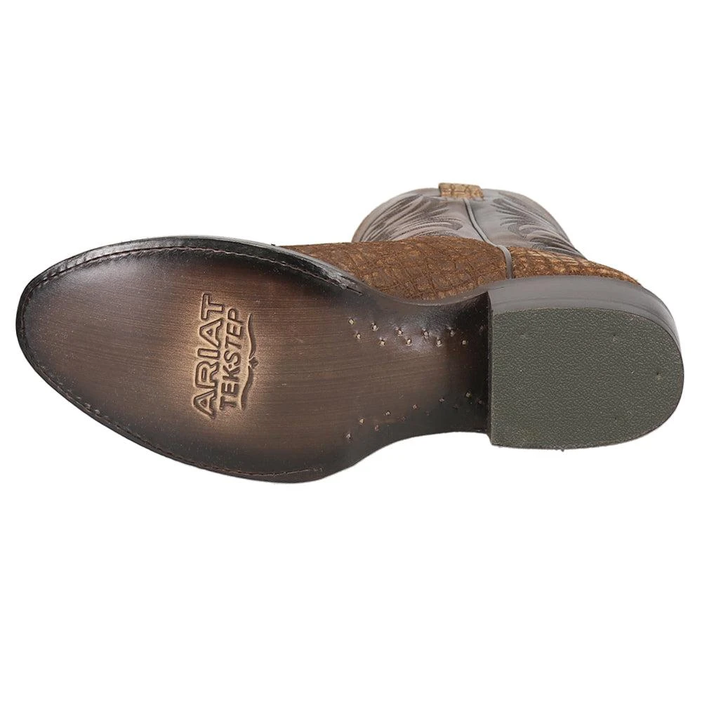 Ariat Bankroll Hippo Embroidered Round Toe Cowboy Boots 5