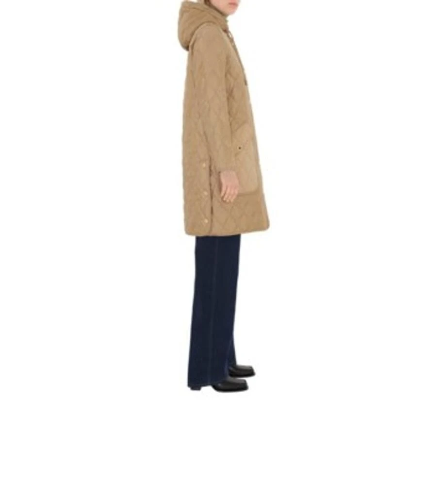 Burberry Diamond quilted thermoregulated hooded coat 3