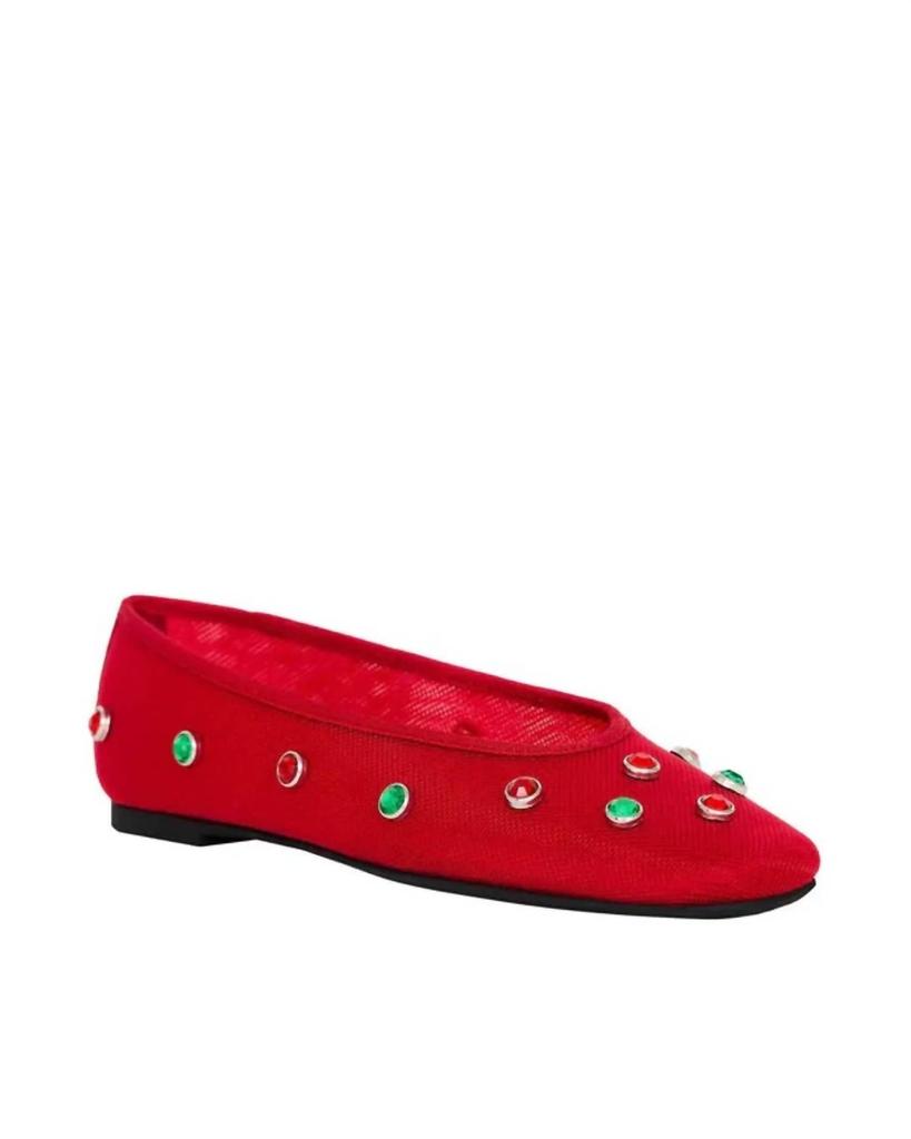 Katy Perry Katy Perry - Women's Evie High Crystal Ballet Flats