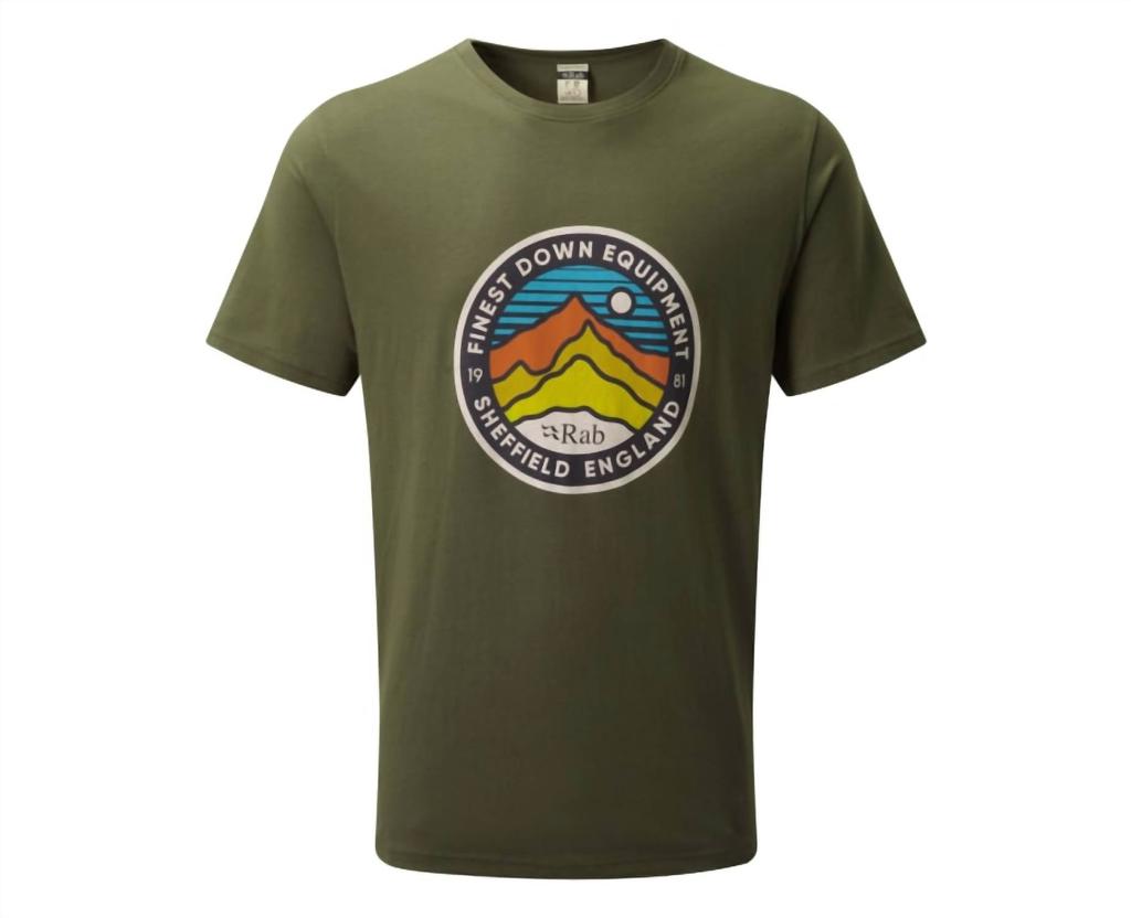 Rab Men's Stance 3 Peaks Short Sleeve Tee Top