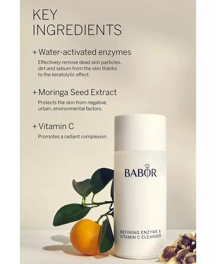 BABOR Refining Enzyme & Vitamin C Cleanser, 1.41 oz. 4