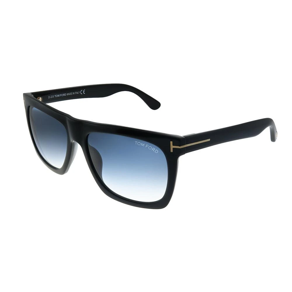 Tom Ford Tom Ford Morgan TF 513 01W Unisex Rectangle Sunglasses 1