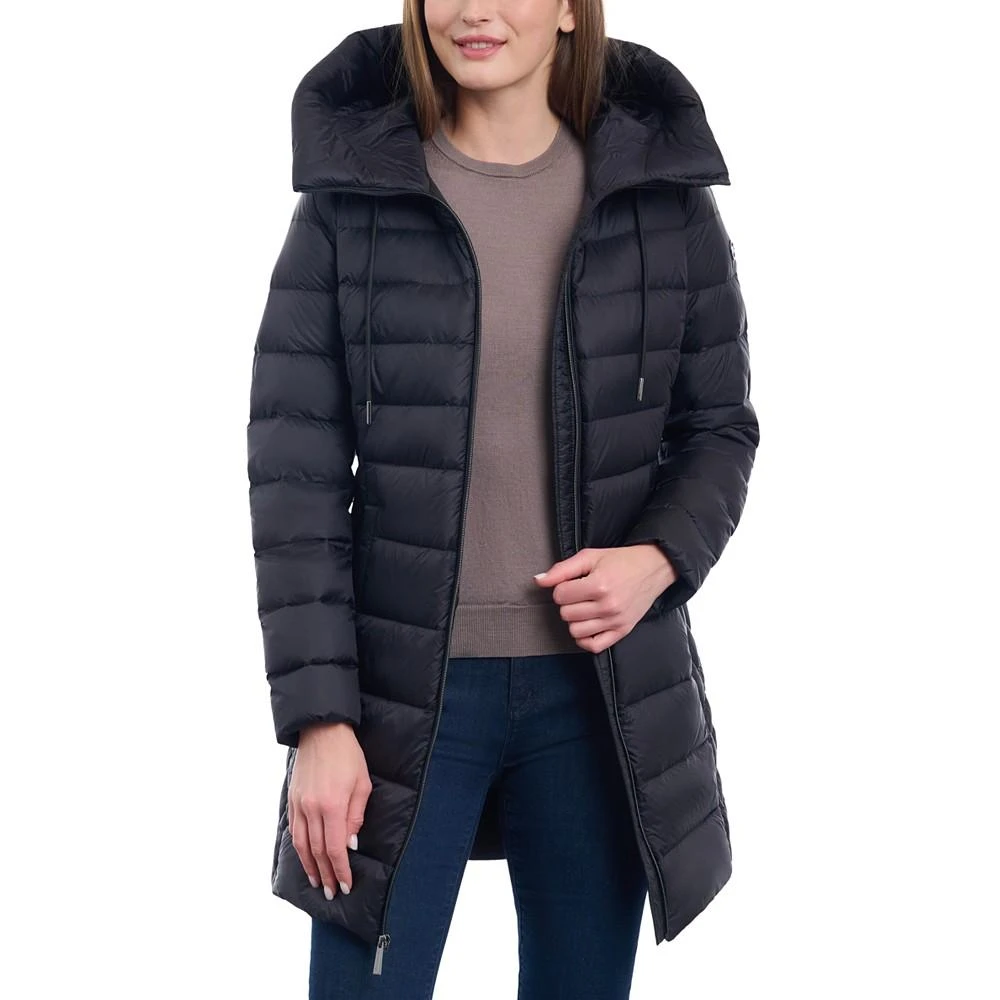 Michael Kors Women's Hooded Down Puffer Coat, Created for Macy's 1