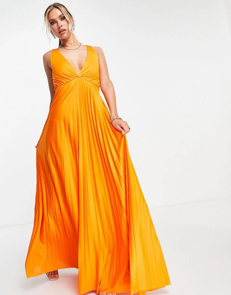 halter neck loose dress Alanna Halter Cowl Neck Midi Dress main image 0