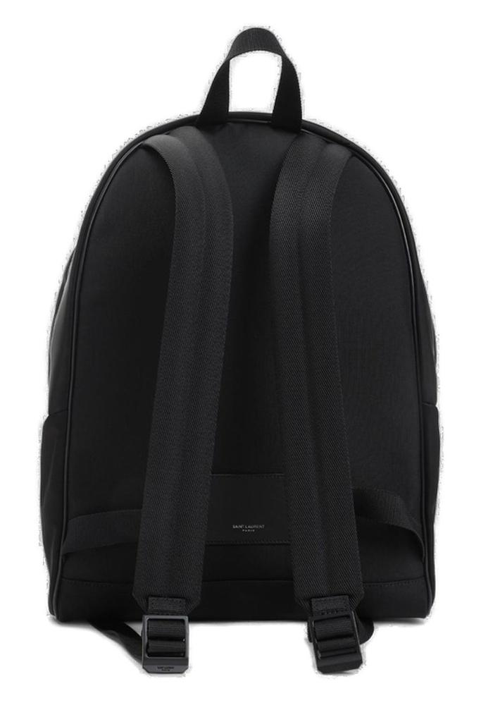Saint Laurent Logo Debossed Zip-Up City Backpack – On Sale