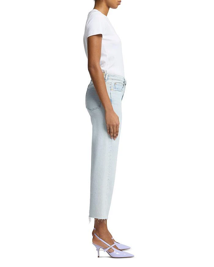 7 For All Mankind Cropped Alexa High Rise Jeans in Maui 4