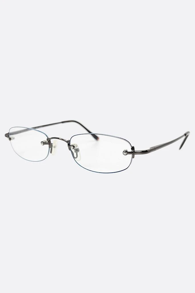 Giant Vintage Sunglasses Giant Vintage Pastor Rimless Clear Bayonetta Glasses 2