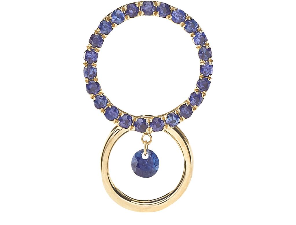 Persée Single earring Bonnie 1 sapphire