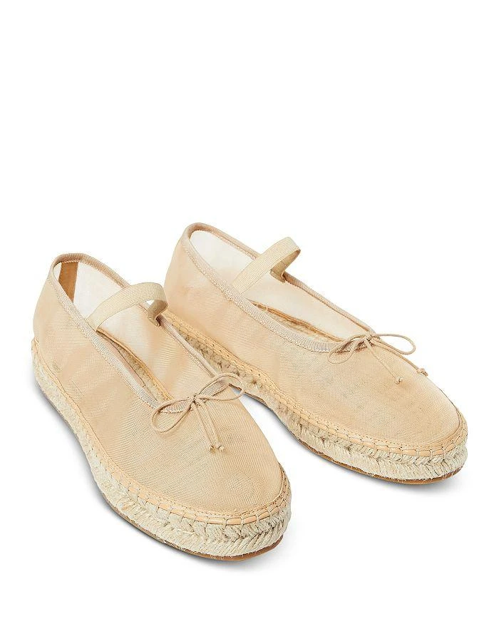 Loeffler Randall Women's Kayla Mesh Espadrille Ballet Flats 4