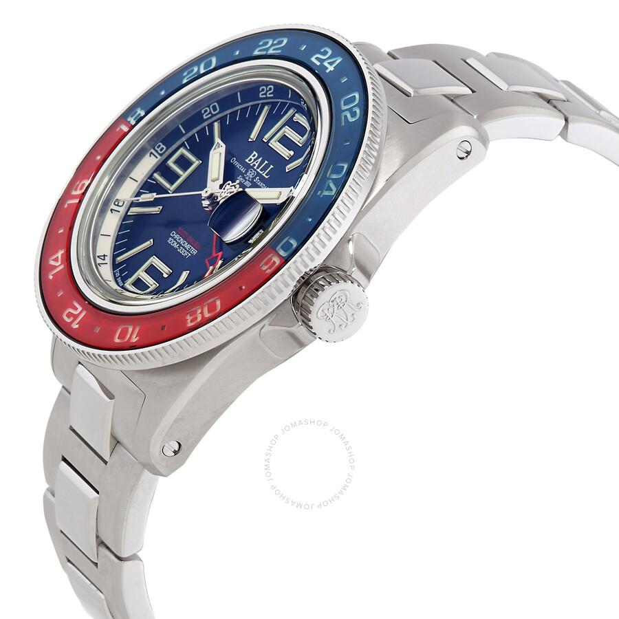 BALL Watch Limited Edition Engineer III Maverick Automatic Blue Dial Pepsi Bezel Men's Watch DG3028C-S1CJ-BE