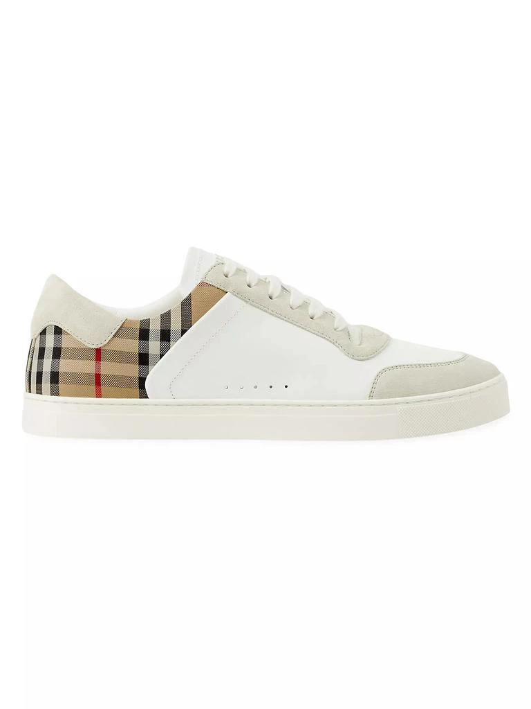 Burberry Stevie Check Low-Top Sneakers 1