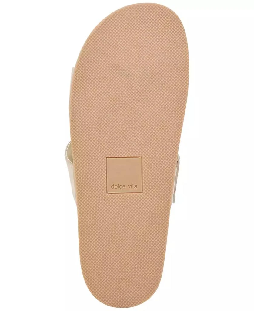 Dolce Vita Women's Satine Jewelry Double Band Bracelet Footbed Sandals 9