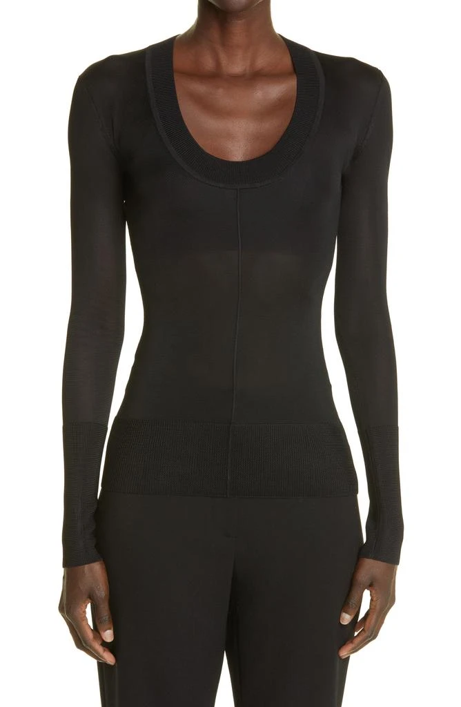 Peter Do Night Tattoo Scoop Neck Sweater 1