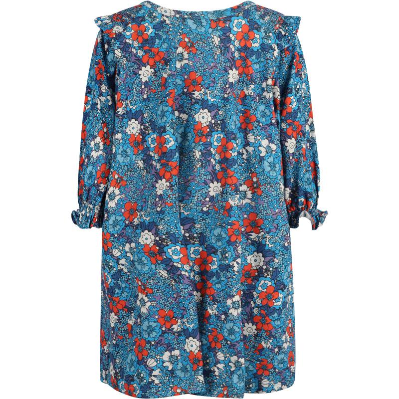 Rock Your Baby Flowers print oversize dress in blue