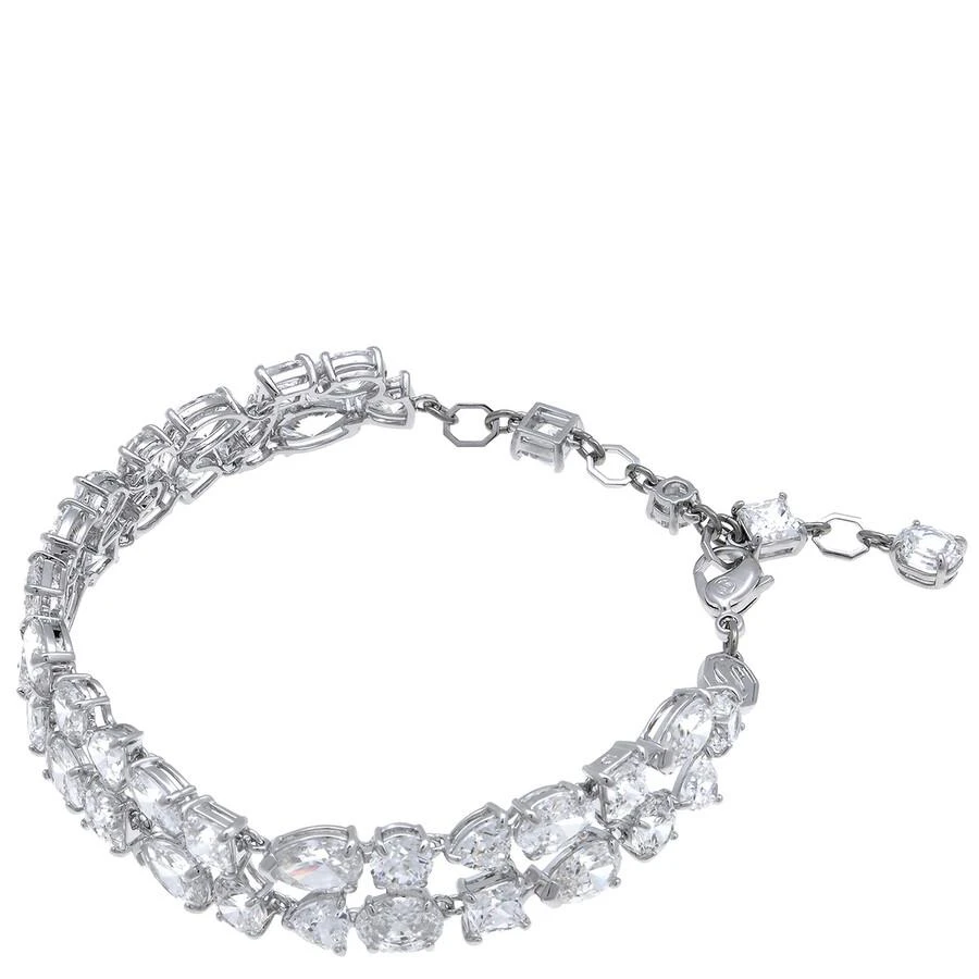 Swarovski Mesmera Soft Bracelet Double Rhodium Shiny Crystal 3