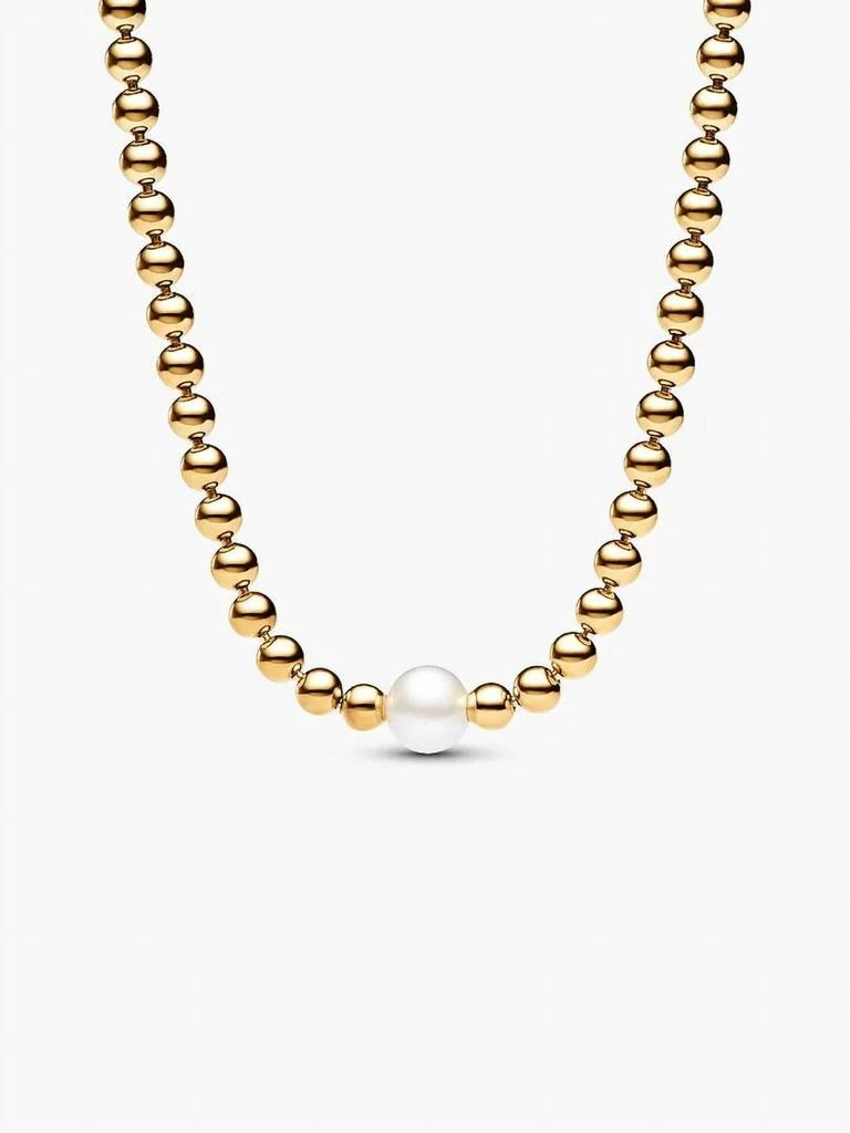 PANDORA Pandora - Treated Freshwater Cultured Pearl 
Beads Collier Necklace