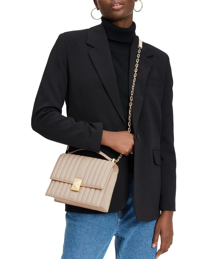 Kate Spade Deco Quilted Leather Small Chain Shoulder Bag 2