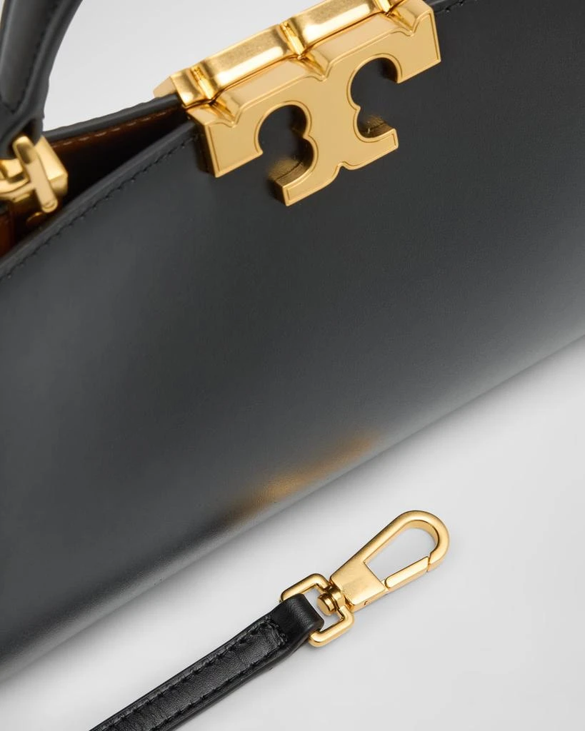 Tory Burch Eleanor Mini Leather & Suede Satchel Bag 6
