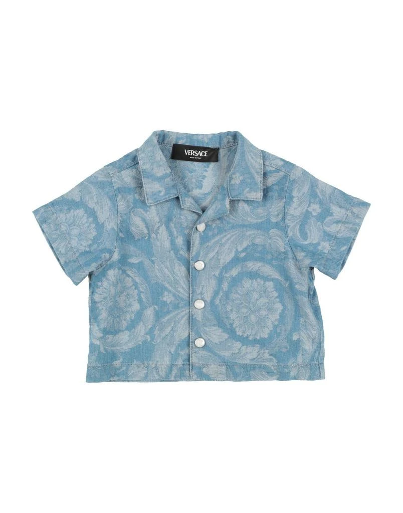 VERSACE YOUNG Denim shirt