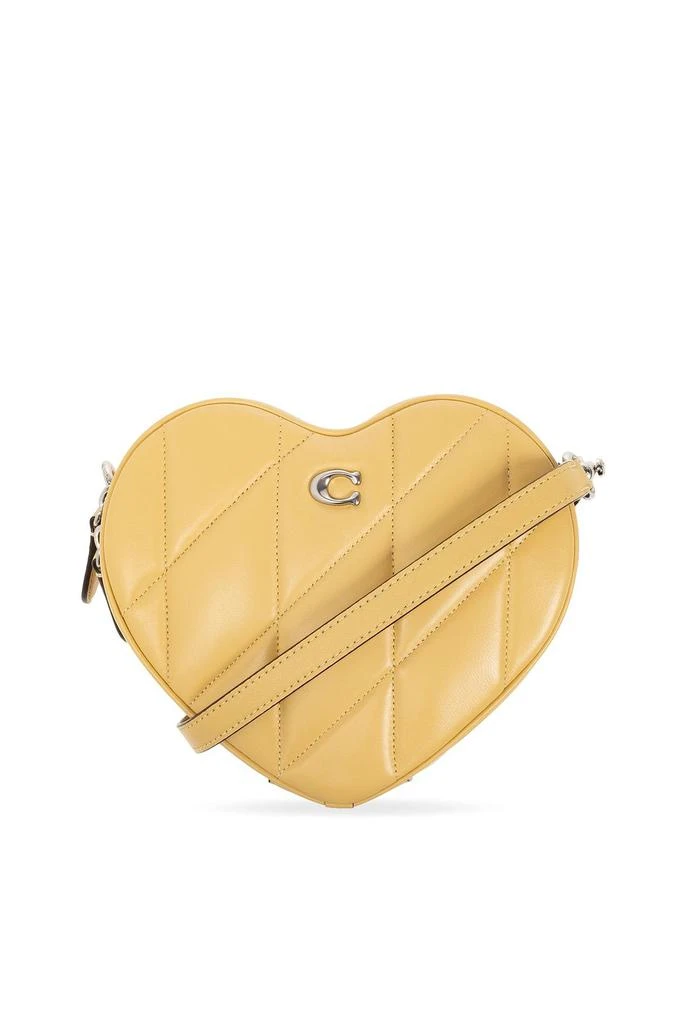 Coach Coach Heart Shaped Quilted Crossbody Bag 1
