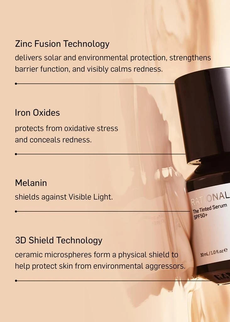 RATIONALE #3 The Tinted Serum Broad Spectrum SPF 50+ 5