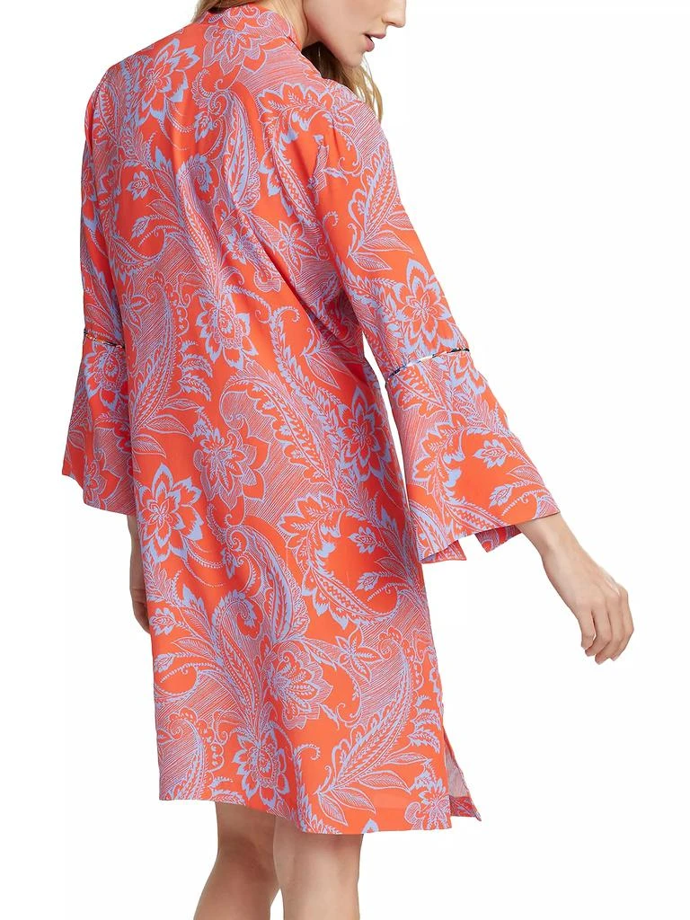 Robert Graham Brenna Paisley Tie-Neck Dress 5