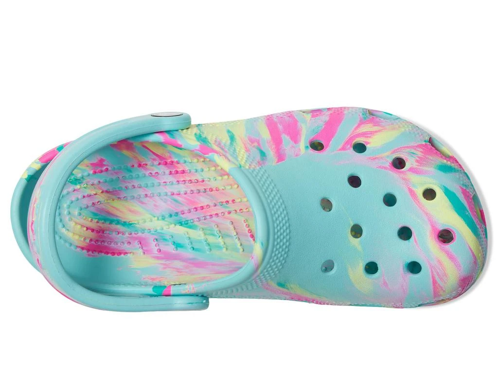 Crocs Classic Marbled Tie-Dye Clog (Little Kid/Big Kid) 2