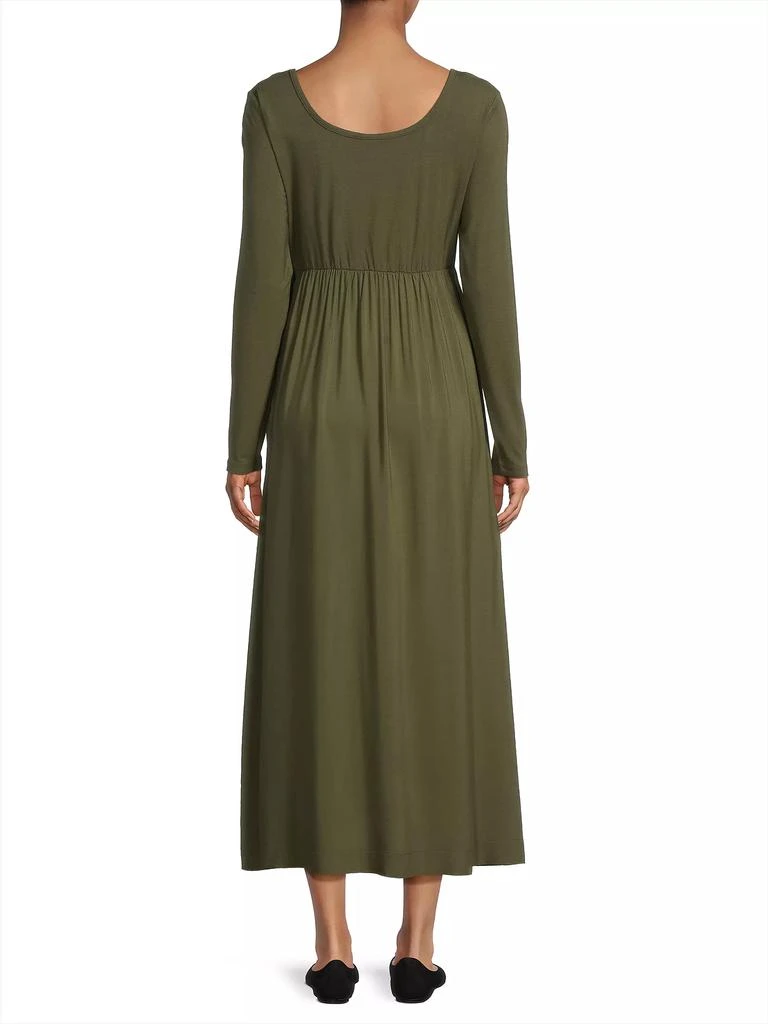Nom Maternity Maeve Shirred Midi-Dress 5