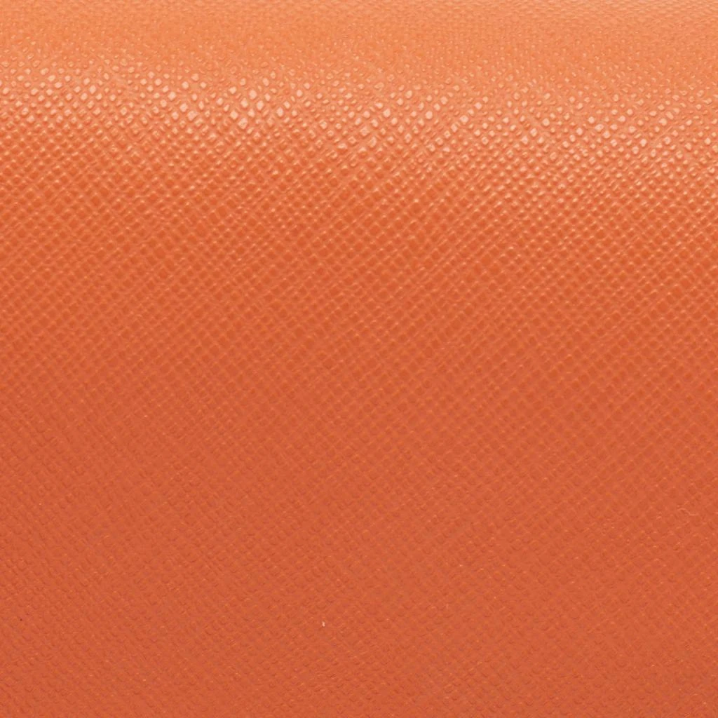 DKNY Dkny Orang/Pink Leather French Flap Wallet 8