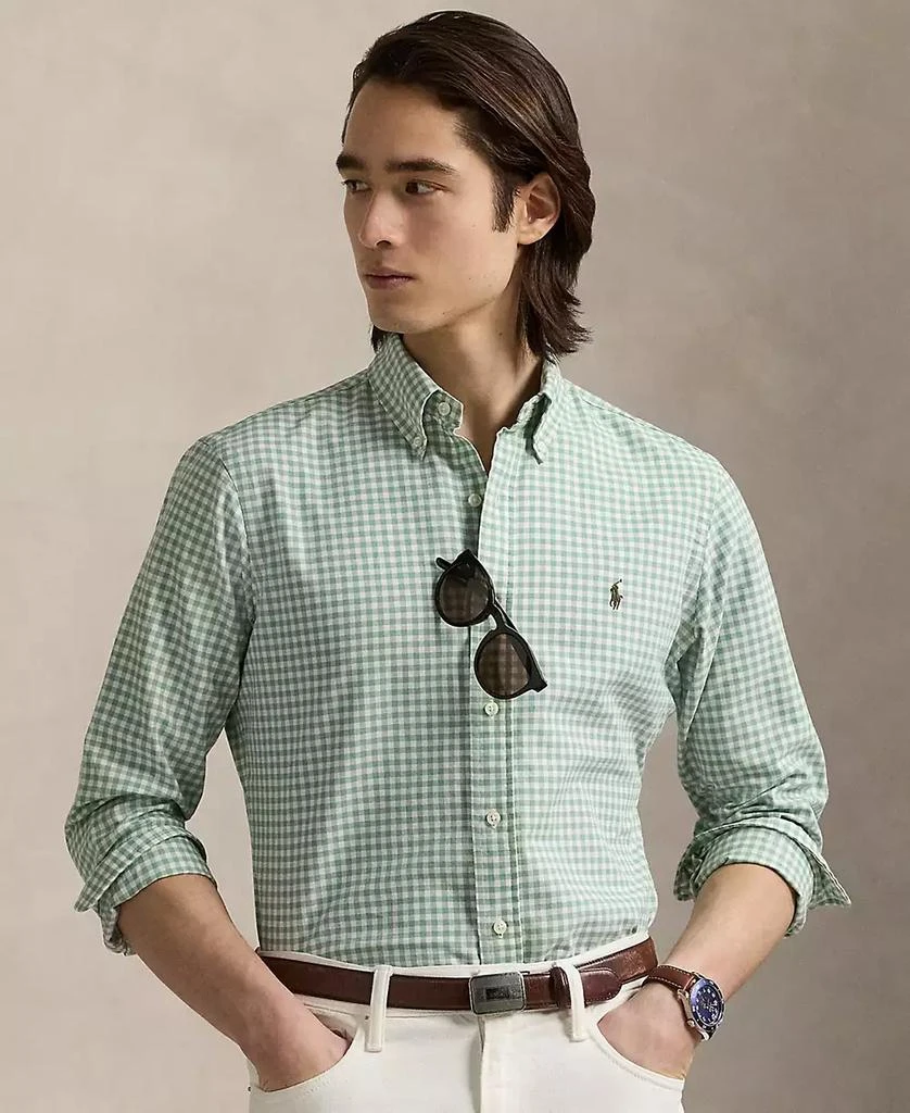Ralph Lauren Men's Classic-Fit Gingham Oxford Shirt 1