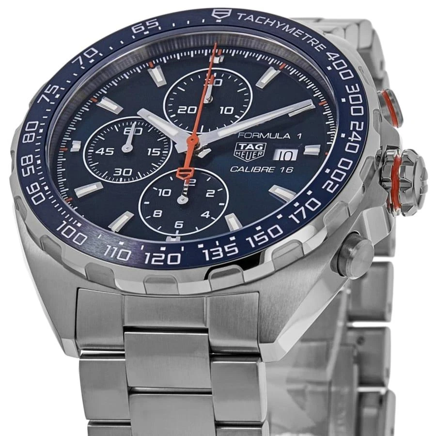TAG Heuer Formula 1 Automatic Chronograph Blue Dial Steel Men's Watch CAZ201G.BA0876 2