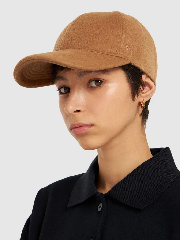 TOTEME Doublé Wool Baseball Cap 1