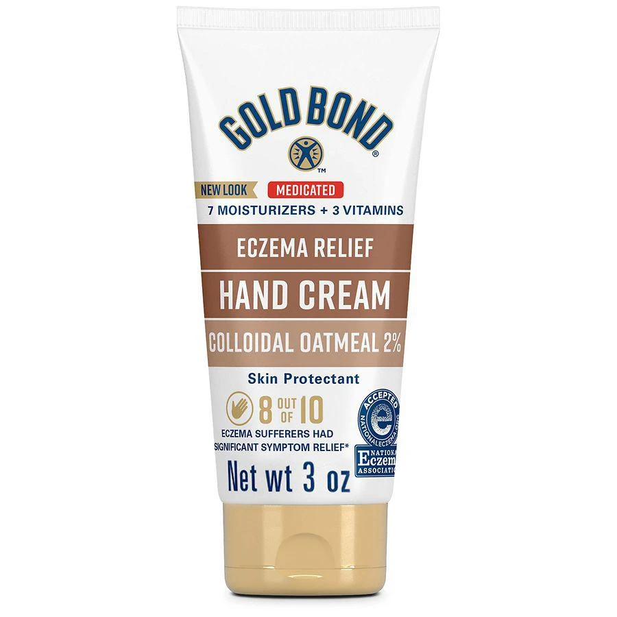 Gold Bond Medicated Eczema Relief Hand Cream, Skin Protectant 1