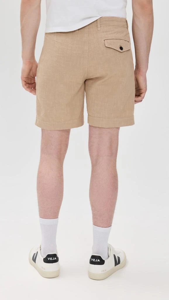 Billy Reid Slub Cotton Shorts 2