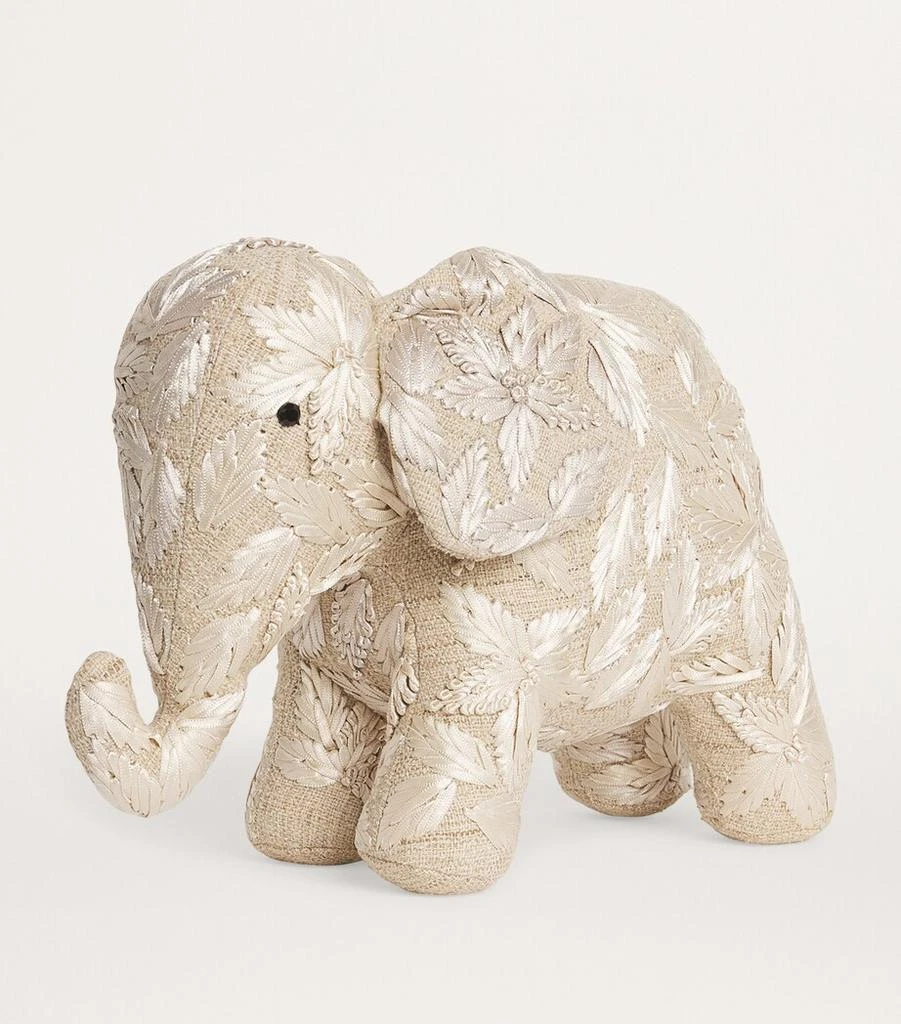 Anke Drechsel Silk Velvet Enny Elephant Ornament 2