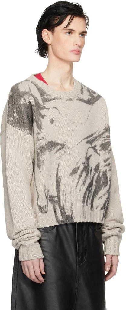Enfants Riches Deprimes Taupe 'Past In Vain' Sweater 2