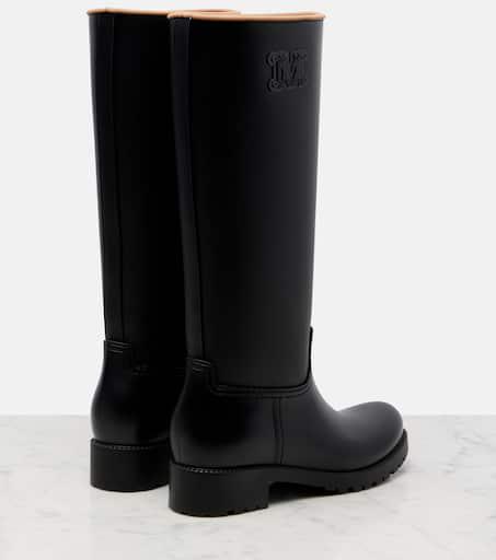 Max Mara Monogram rain boots