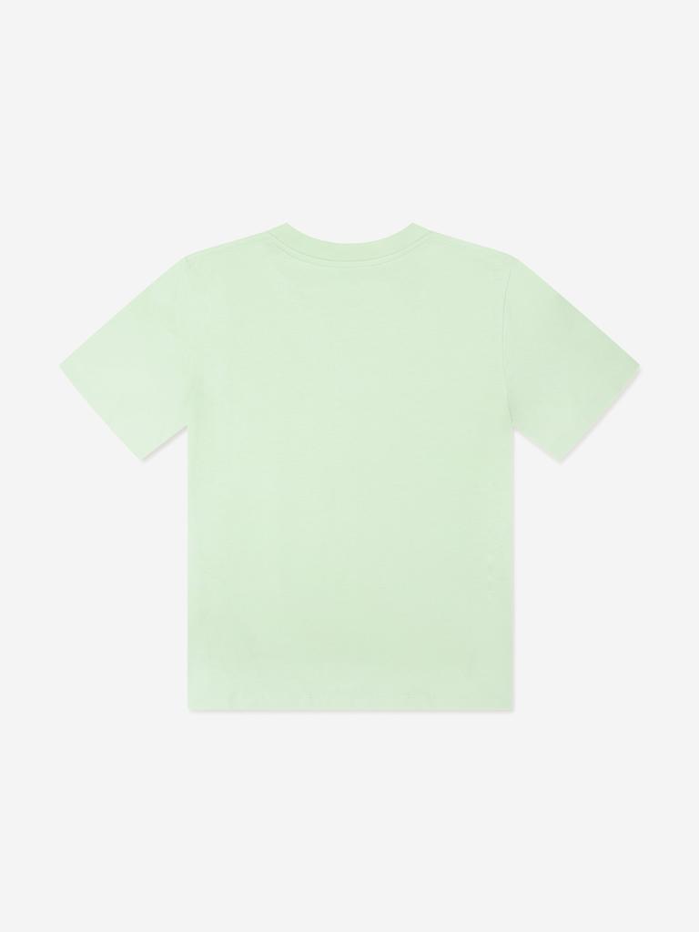 MM6 Maison Margiela Kids Logo T-Shirt in Green