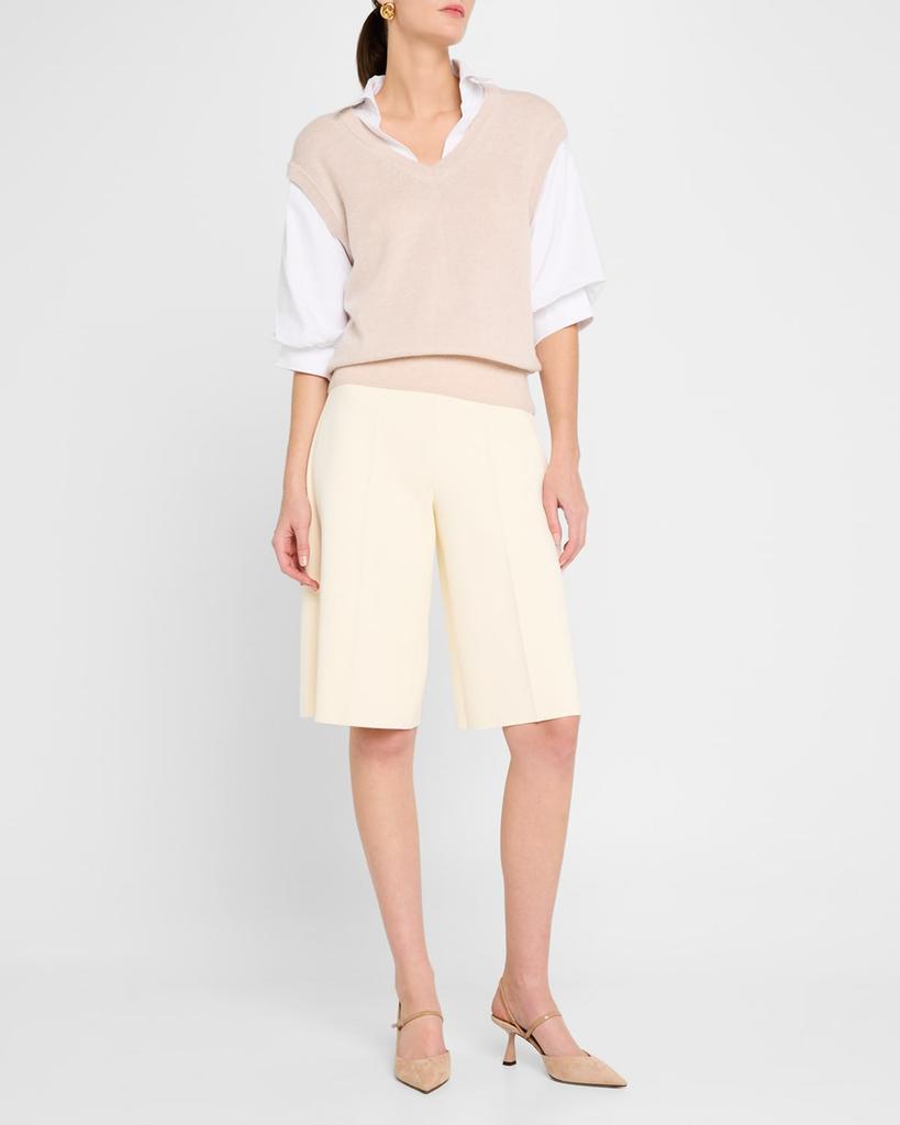Brochu Walker Kate Layered Wool-Cashmere Shirt