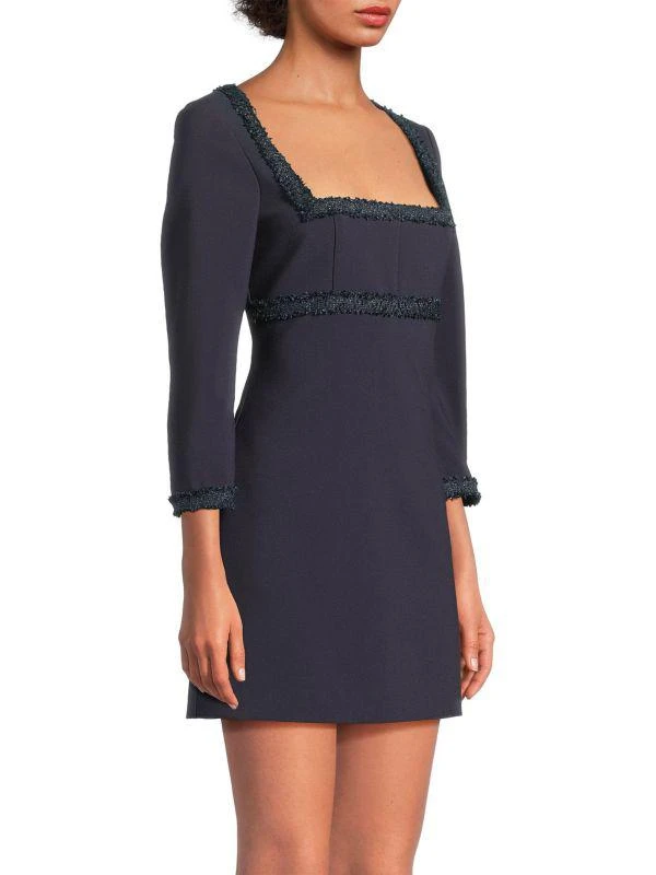 Likely Marlou Embellished Trim Minidress 3