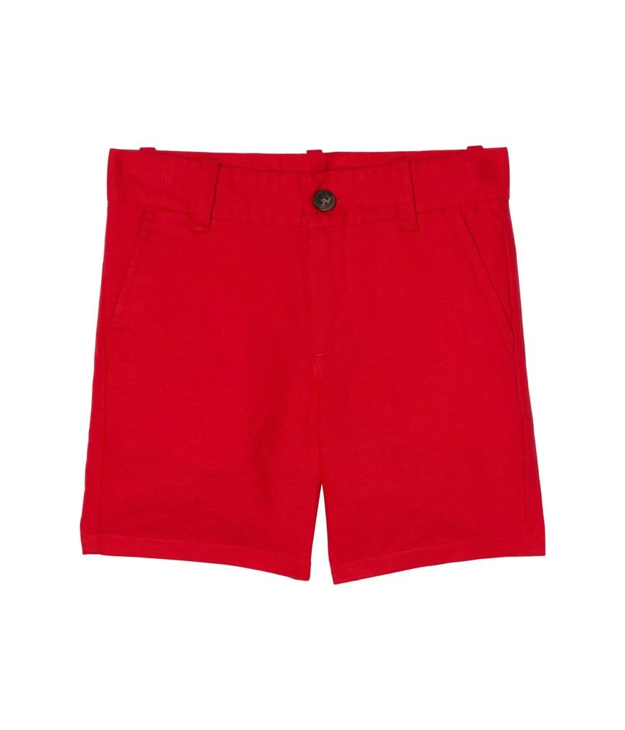 Janie and Jack Linen Flat Front Shorts (Toddler/Little Kids/Big Kids) 1