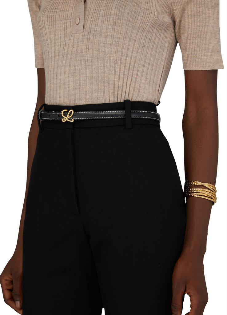 LOEWE L buckle belt