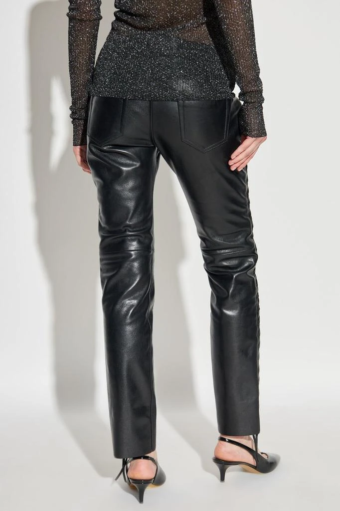 Isabel Marant Isabel Marant Cyerra Skinny Leather Trousers 3