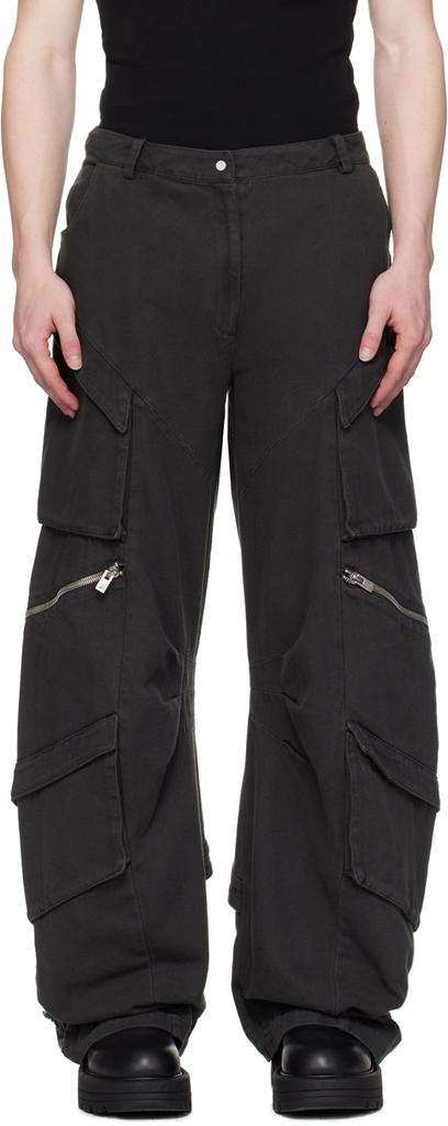 HELIOT EMIL Gray Calyx Cargo Pants