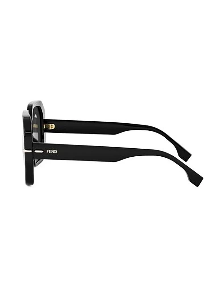 Fendi Fendi Eyewear Selleria Geometric Frame Sunglasses 3