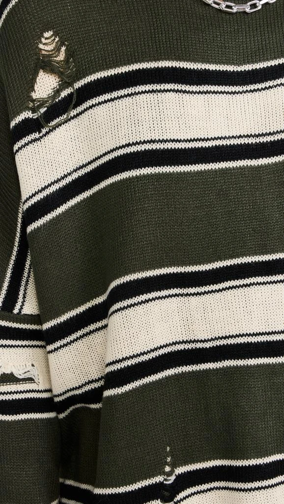 Ragged Priest In Line Knit Sweater 5