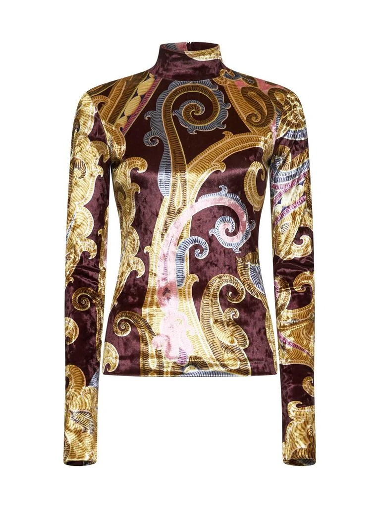 ETRO Etro Paisley Printed High-Neck Top 1